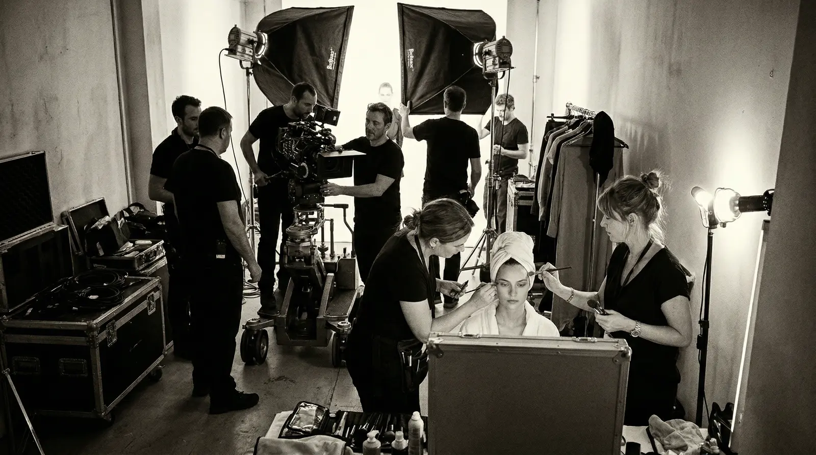 亚娱体育 幕后故事 时尚大片拍摄现场